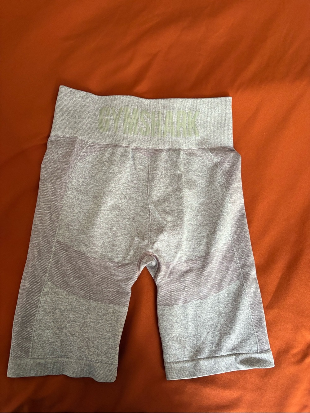 Gymshark Pale Pink Seamless High-Waisted Biker Shorts